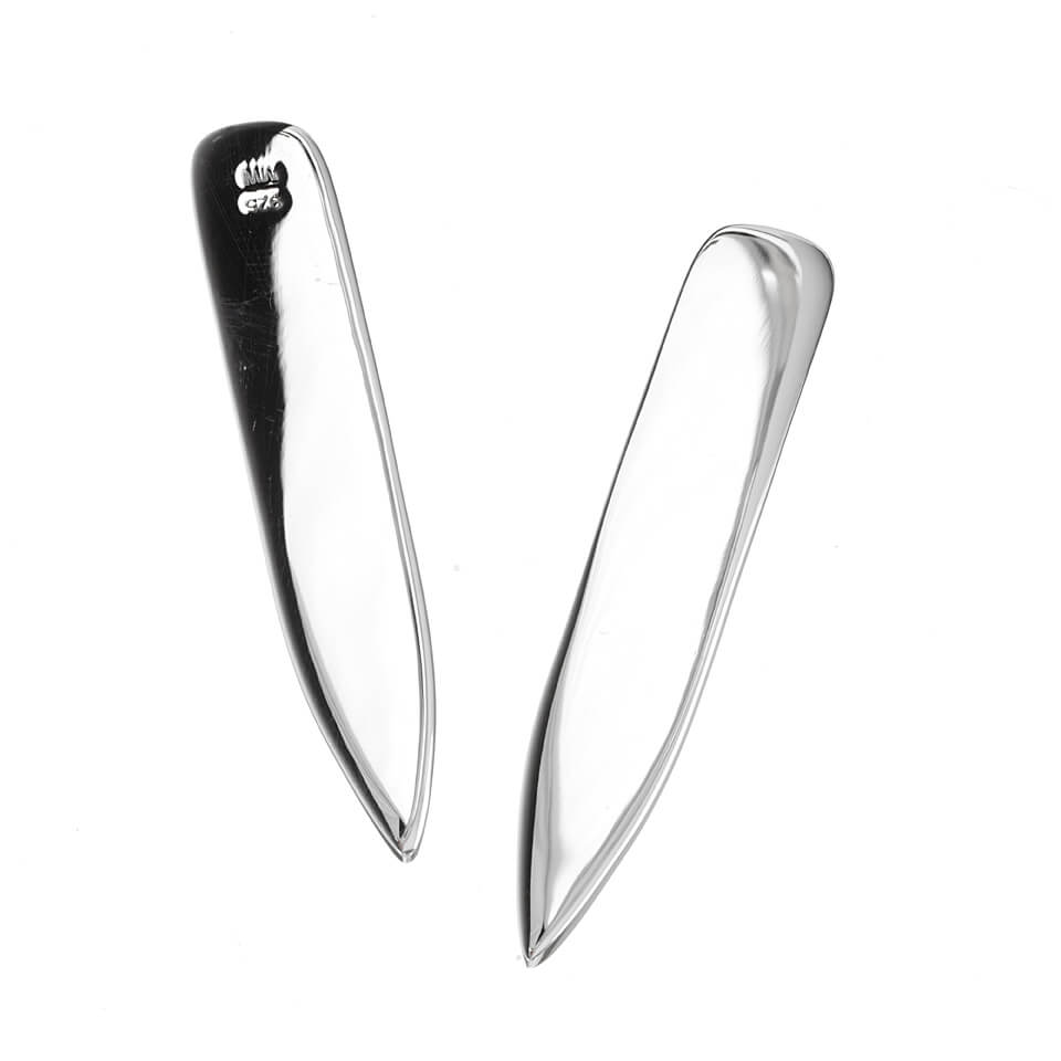 Sterling Silver classic Collar Stays