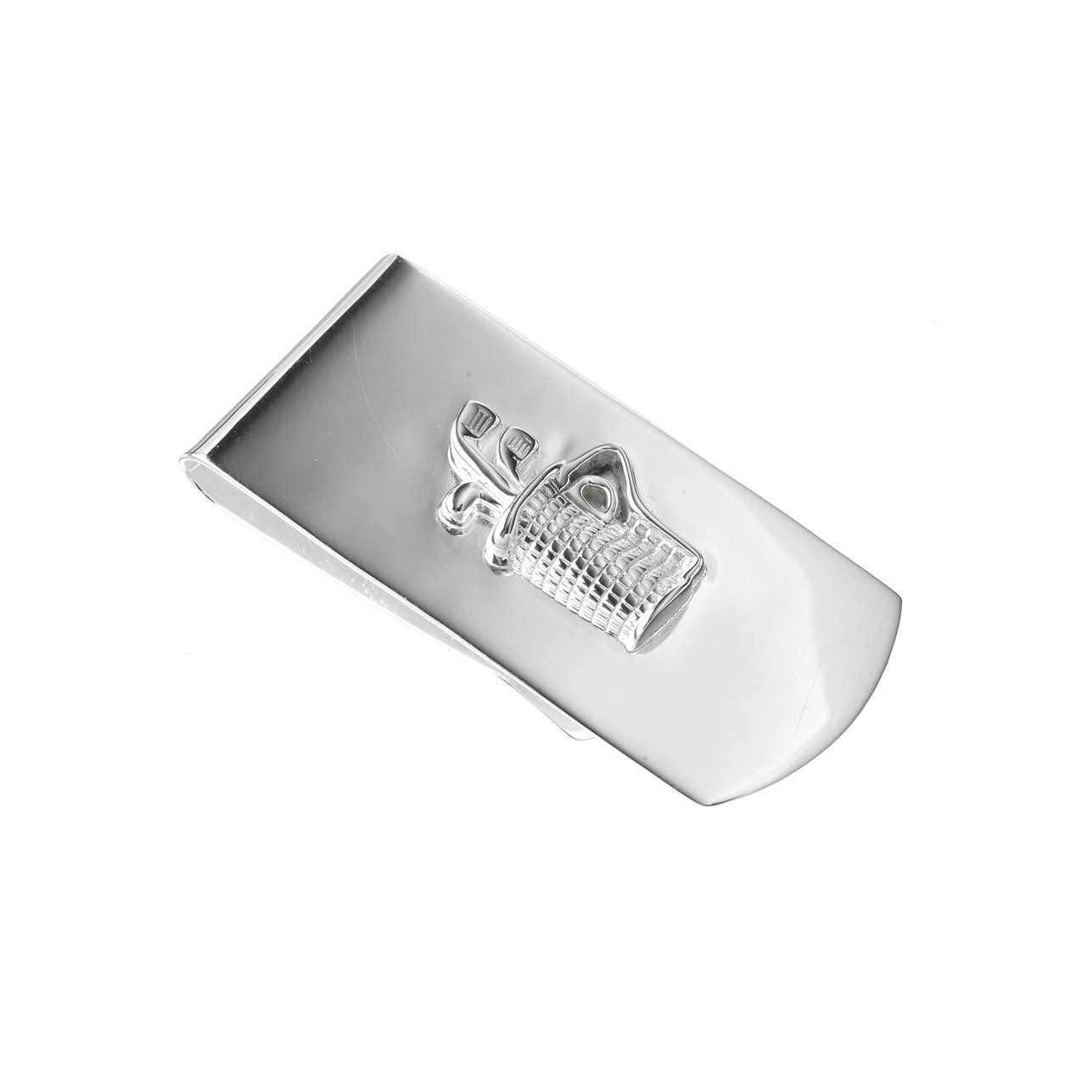 Sterling Silver Golf Bag Money Clip