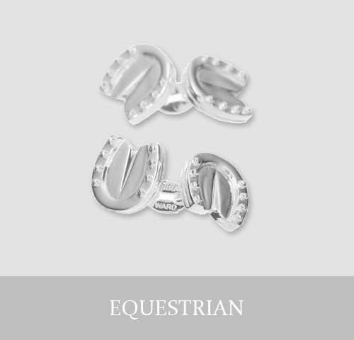 Sterling Silver Equestrian Cufflinks and Jewellery